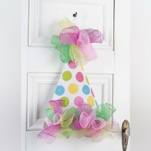 Swoozie’s Birthday Hat Door Hanger
